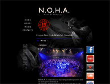 Tablet Screenshot of n-o-h-a.com